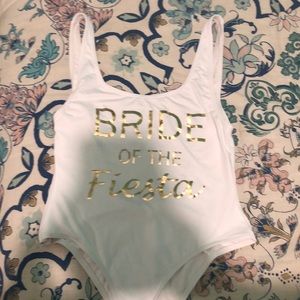 Bride of the guest swimsuit